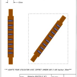 Réglette BOUTEILLE N°1